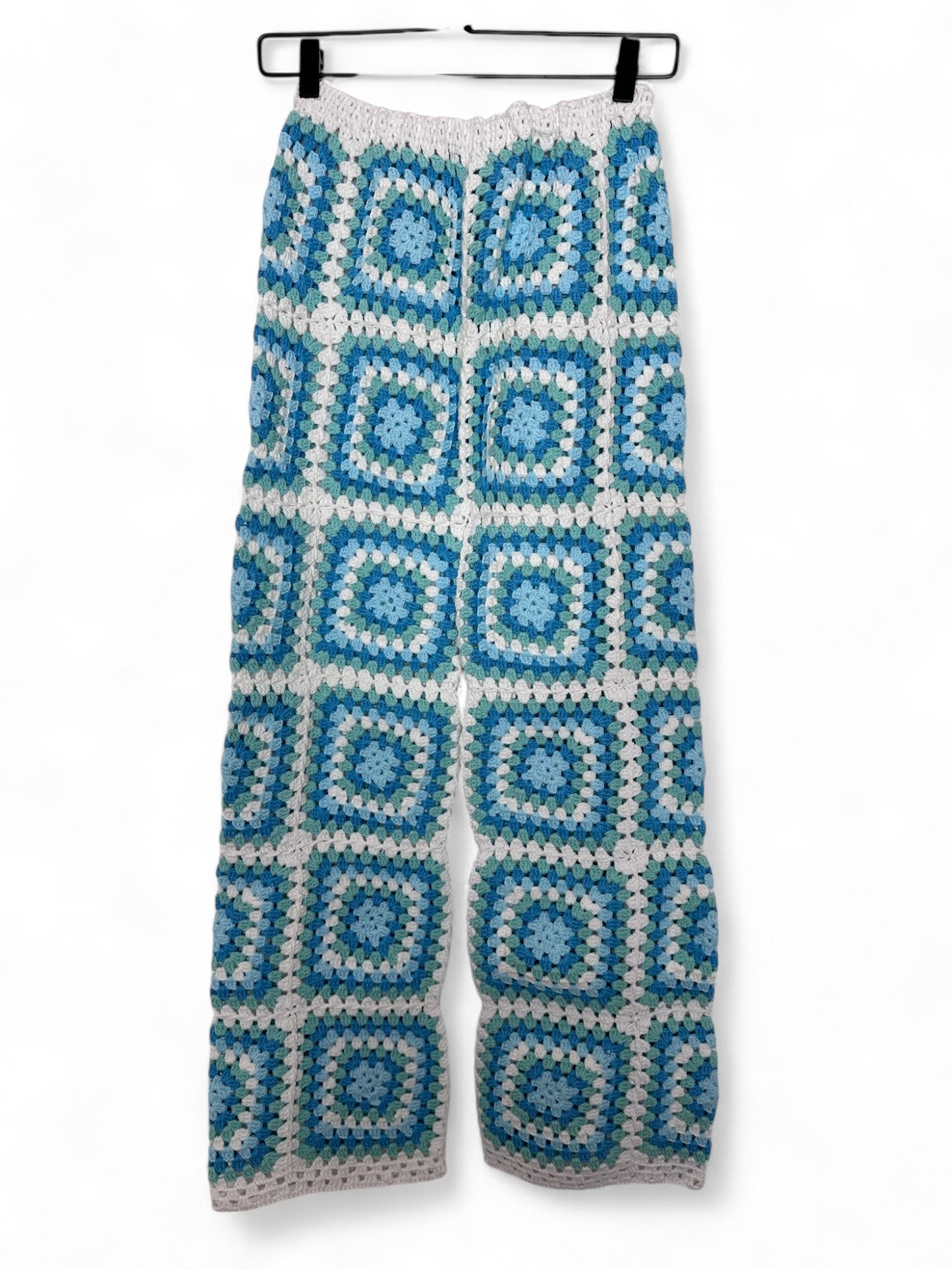 Granny Square Crochet Pants
