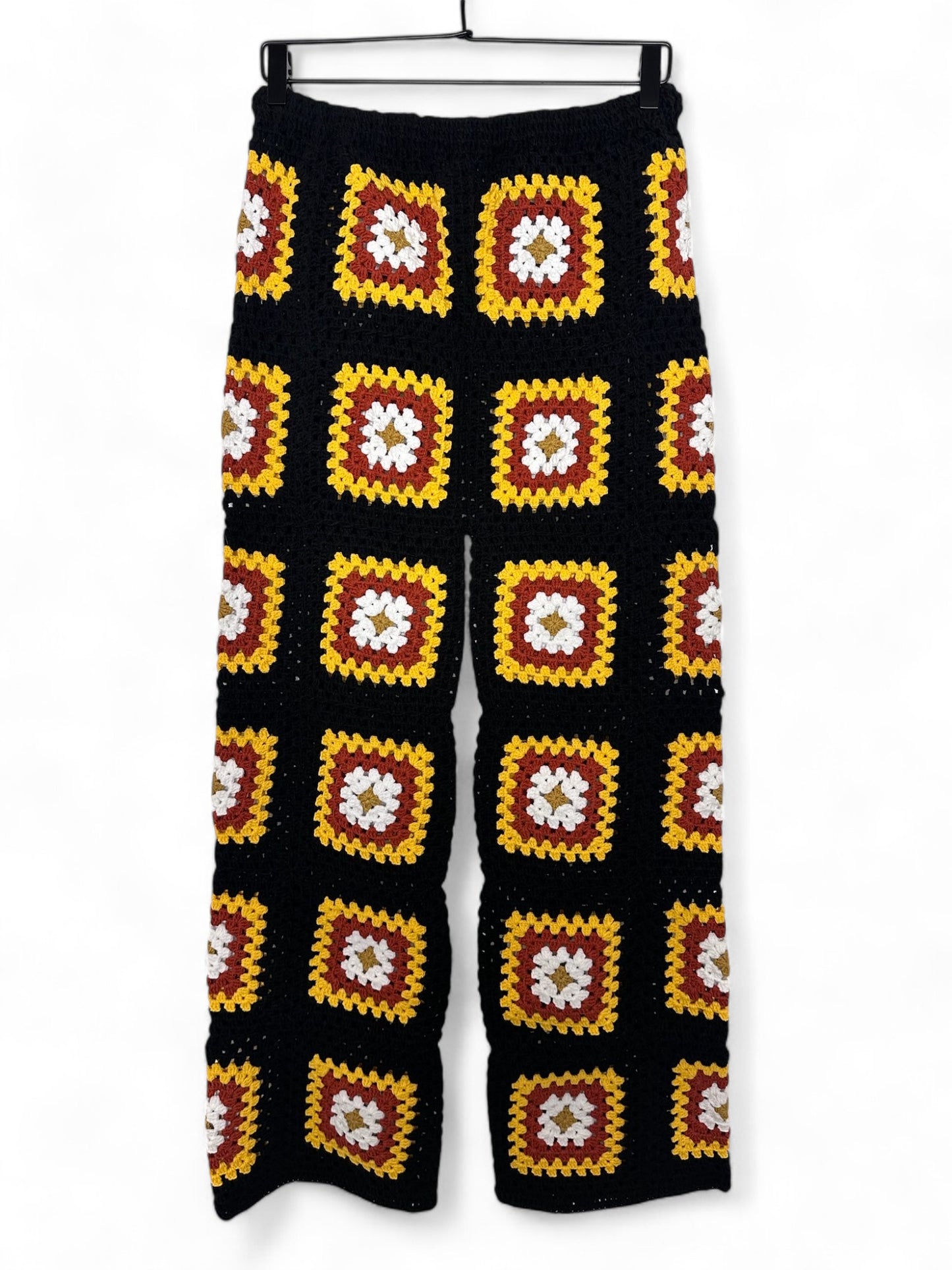 Granny Square Crochet Pants